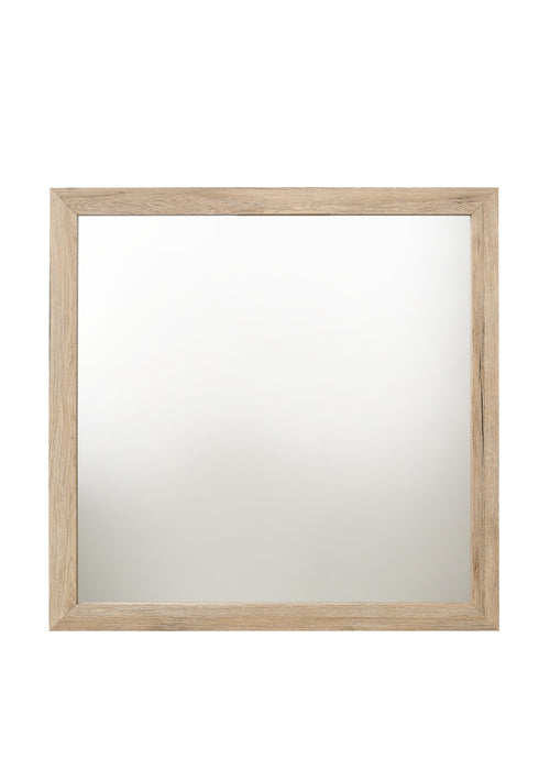 Miquell Natural Mirror - Imperial Furniture (Las Vegas, NV) - Multi Location