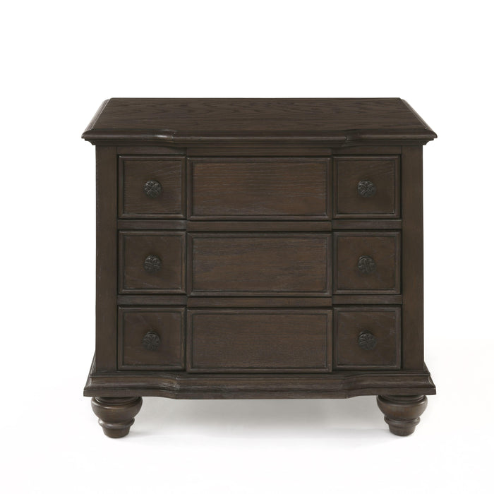 Baudouin Weathered Oak Nightstand - Imperial Furniture (Las Vegas, NV) - Multi Location