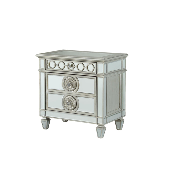 Varian Mirrored Nightstand - Imperial Furniture (Las Vegas, NV) - Multi Location