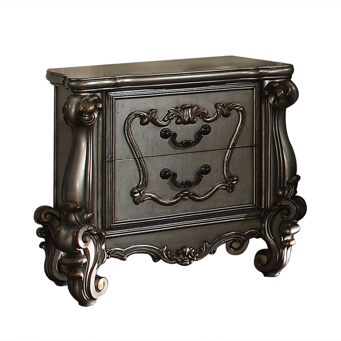 Versailles Antique Platinum Nightstand - Imperial Furniture (Las Vegas, NV) - Multi Location