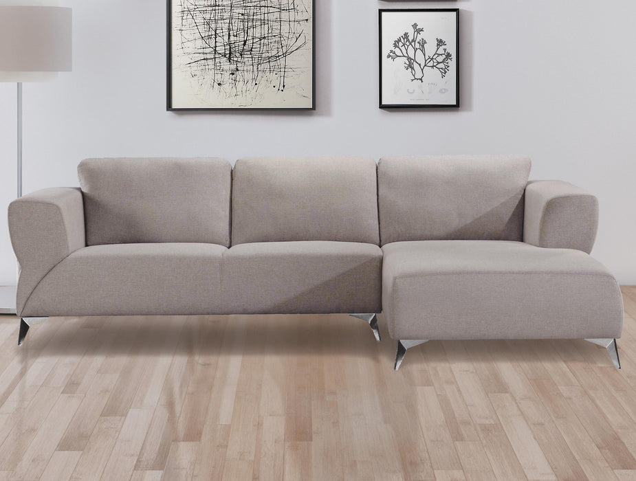 Josiah Sand Fabric Sectional Sofa - Imperial Furniture (Las Vegas, NV) - Multi Location