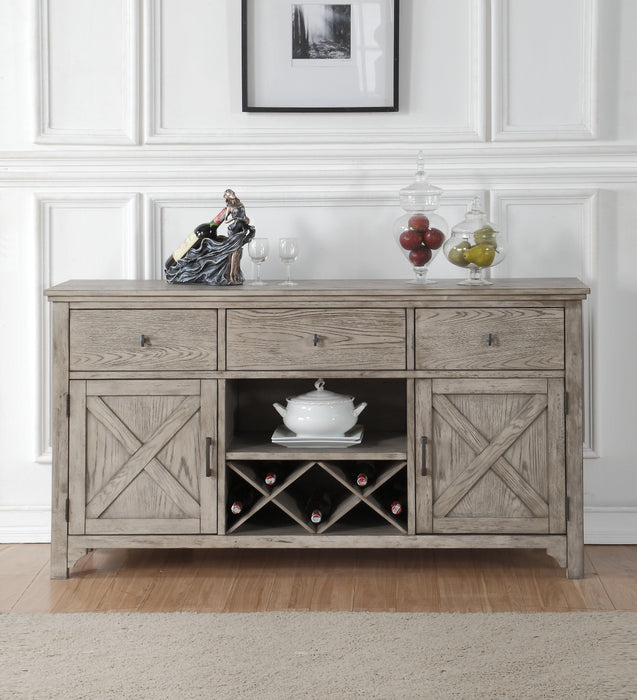Rocky Gray Oak Server - Imperial Furniture (Las Vegas, NV) - Multi Location