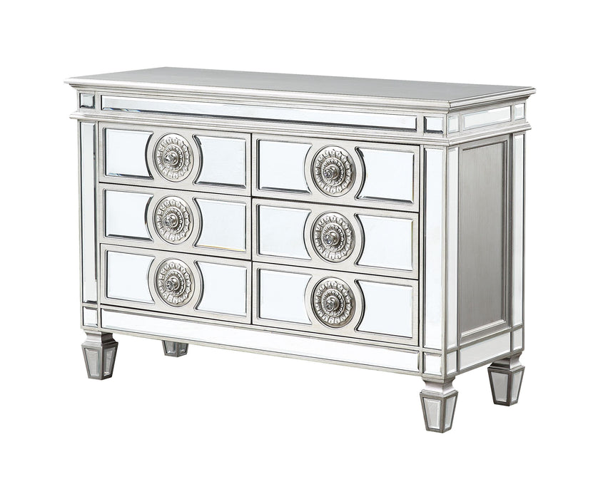 Varian Mirrored & Antique Platinum Server - Imperial Furniture (Las Vegas, NV) - Multi Location