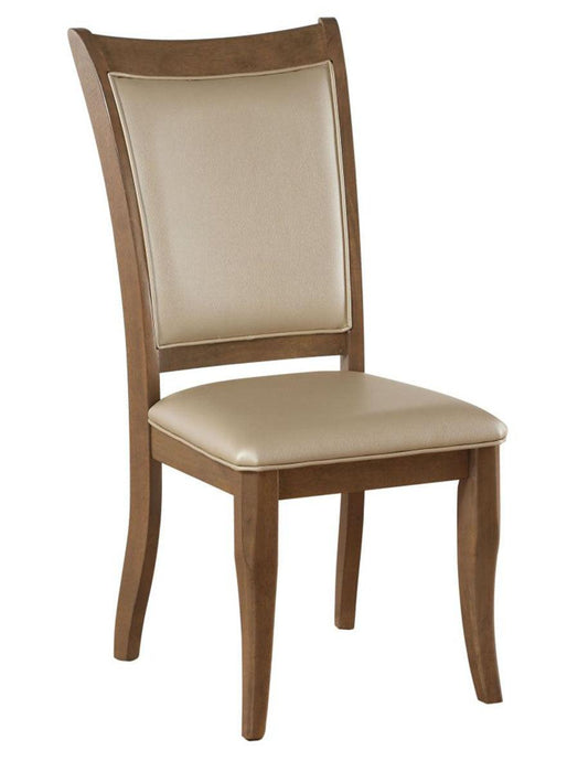 Acme Furniture Harald Side Chair in Beige and Gray (Set of 2) 71767 - Imperial Furniture (Las Vegas, NV) - Multi Location