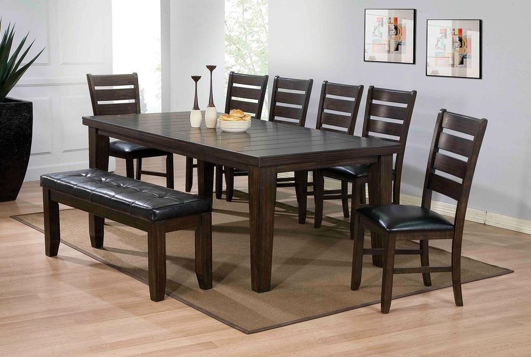 Acme Furniture Urbana Side Chair in Black and Espresso (Set of 2) 74624 - Imperial Furniture (Las Vegas, NV) - Multi Location