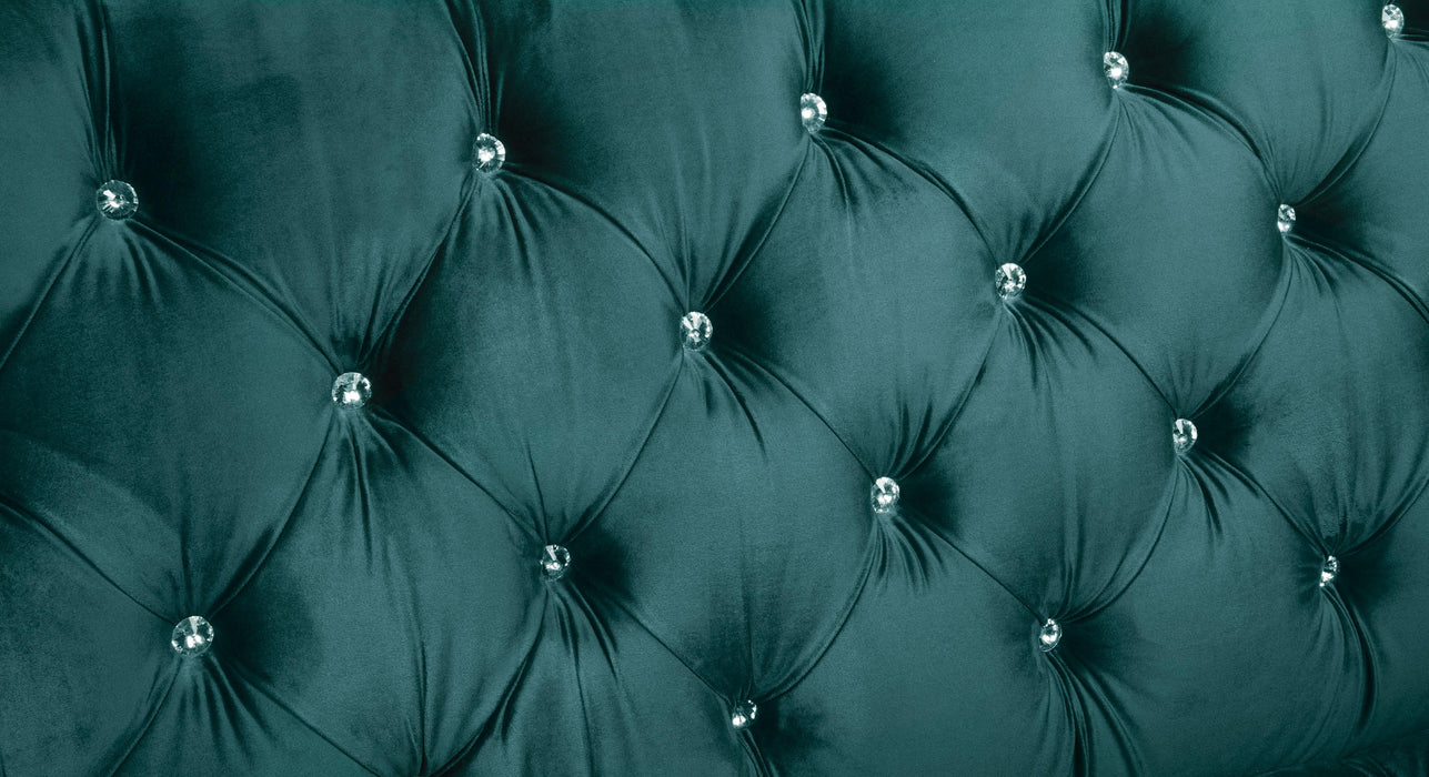 Iberis Green Velvet Sofa - Imperial Furniture (Las Vegas, NV) - Multi Location