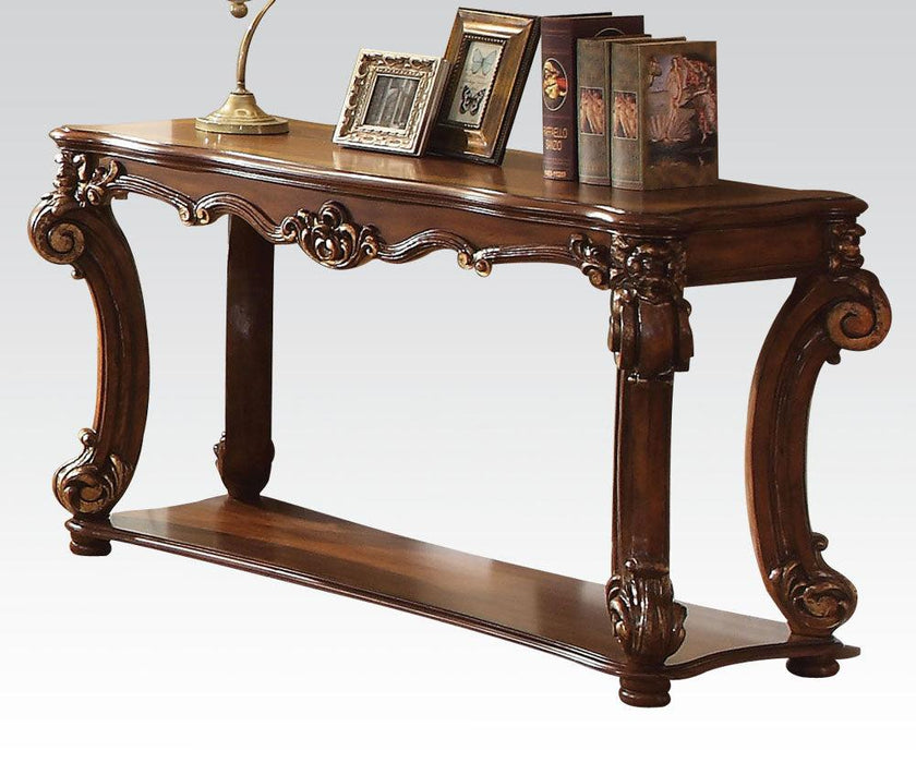 Acme Vendome Sofa Table in Cherry 82004 - Imperial Furniture (Las Vegas, NV) - Multi Location