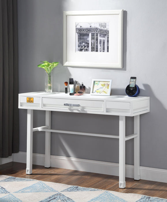 Cargo White Vanity Desk - Imperial Furniture (Las Vegas, NV) - Multi Location