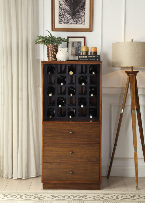 Wiesta Walnut Wine Cabinet - Imperial Furniture (Las Vegas, NV) - Multi Location