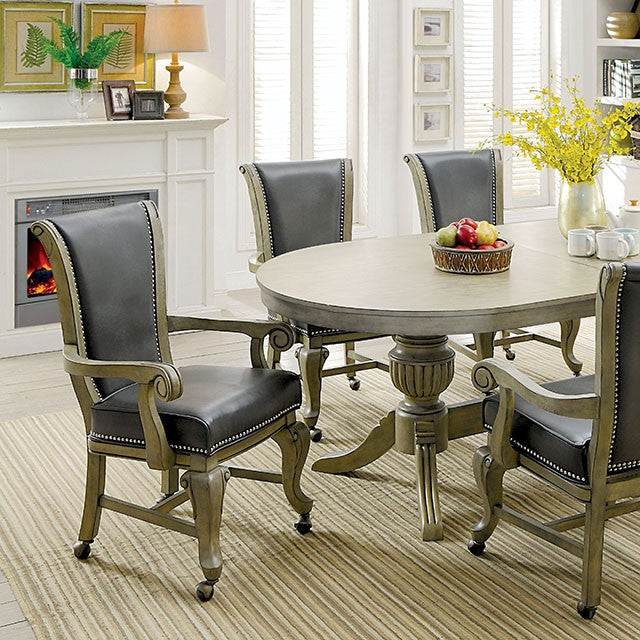 MELINA Gray Game Table - Imperial Furniture (Las Vegas, NV) - Multi Location