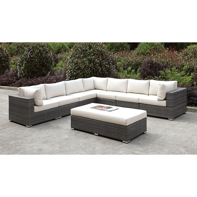 Somani LARGE L-Sectional + BENCH - Imperial Furniture (Las Vegas, NV) - Multi Location