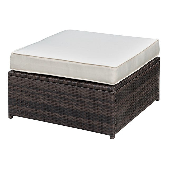 Ilona Brown/Beige Ottoman - Imperial Furniture (Las Vegas, NV) - Multi Location