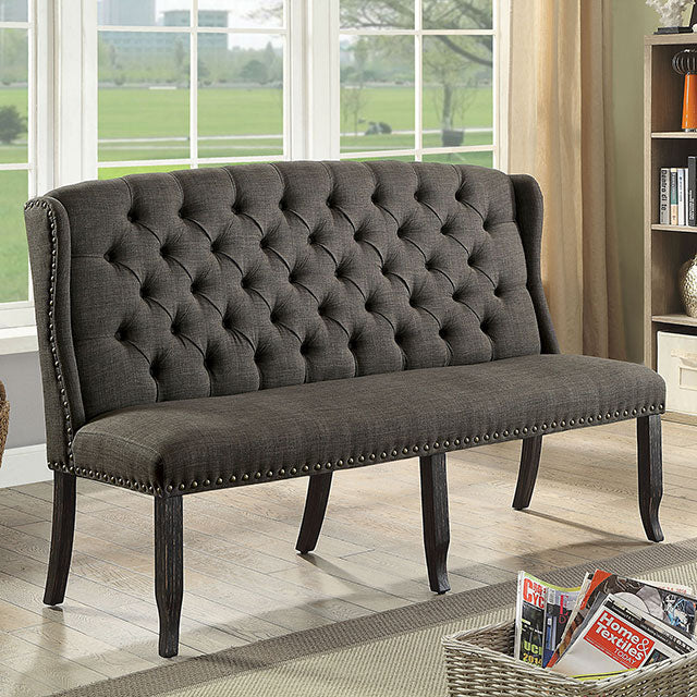 Sania 3-Seater Love Seat Bench - Imperial Furniture (Las Vegas, NV) - Multi Location