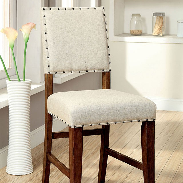 SANIA Rustic Oak Counter Ht. Chair (2/CTN) - Imperial Furniture (Las Vegas, NV) - Multi Location