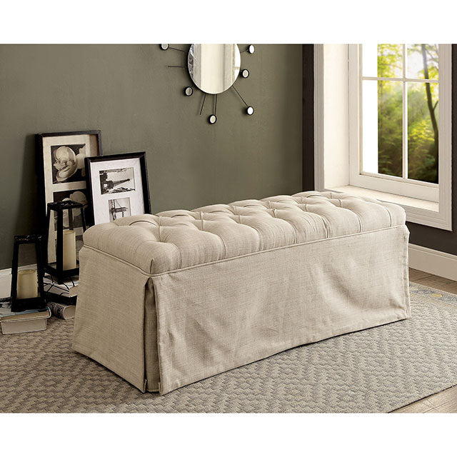 Payson Bench Beige - Imperial Furniture (Las Vegas, NV) - Multi Location