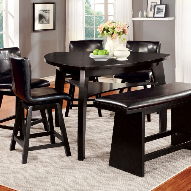 Hurley 7 Pc Counter Ht Table Set - Imperial Furniture (Las Vegas, NV) - Multi Location