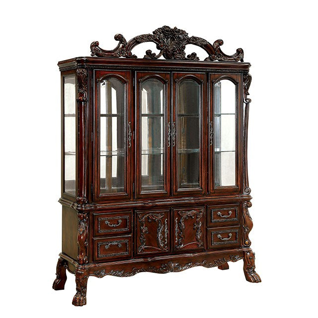 MEDIEVE Cherry Hutch & Buffet, Cherry - Imperial Furniture (Las Vegas, NV) - Multi Location