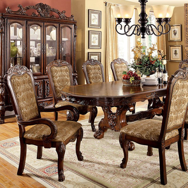 MEDIEVE Cherry Dining Table, Cherry - Imperial Furniture (Las Vegas, NV) - Multi Location
