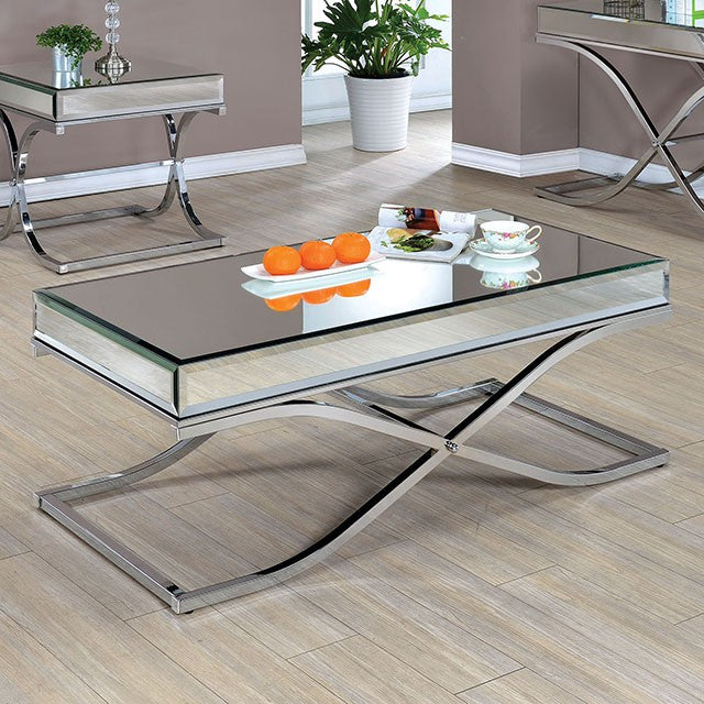 SUNDANCE Chrome Coffee Table, Chrome - Imperial Furniture (Las Vegas, NV) - Multi Location