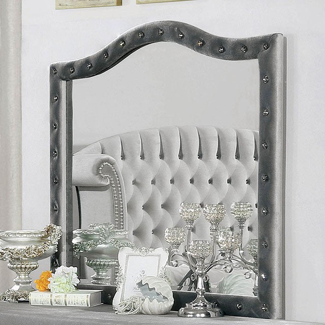 Alzir Gray Mirror - Imperial Furniture (Las Vegas, NV) - Multi Location
