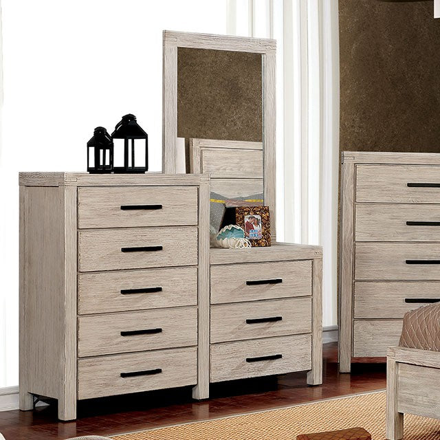 Strasburg 8-Drawer Dresser Mirror - Imperial Furniture (Las Vegas, NV) - Multi Location