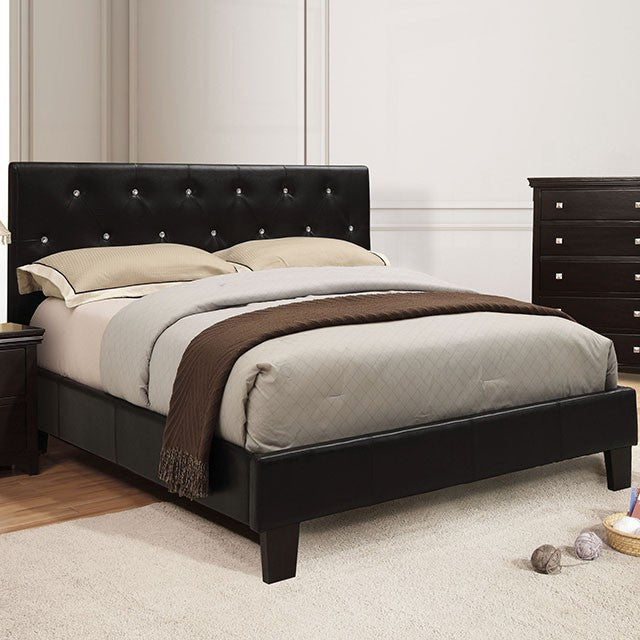 Velen Bed Black & White - Imperial Furniture (Las Vegas, NV) - Multi Location