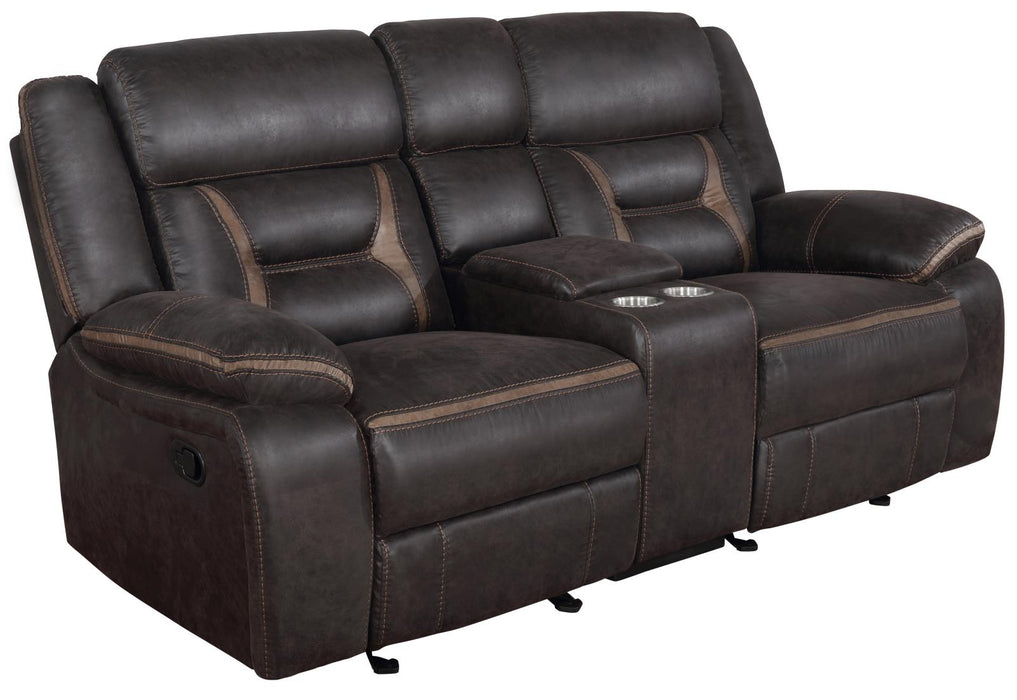 Greer Upholstered Tufted Back Glider Loveseat - Imperial Furniture (Las Vegas, NV) - Multi Location