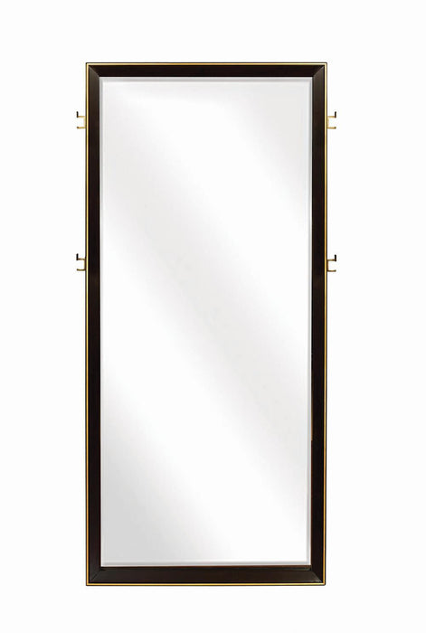 Durango Floor Dresser Mirror Smoked Peppercorn - Imperial Furniture (Las Vegas, NV) - Multi Location