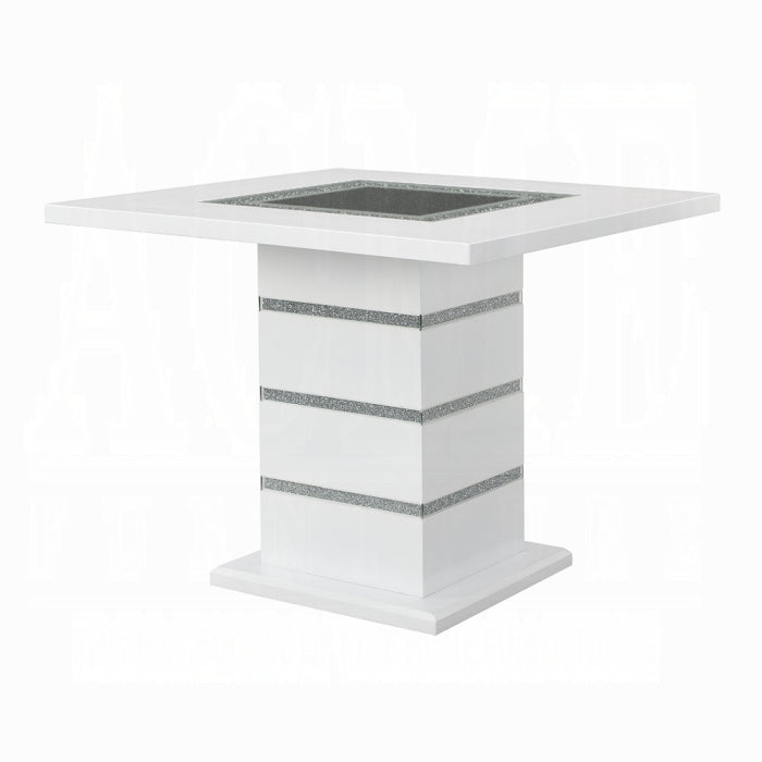 Elizaveta Counter Height Table With Pedestal Base - Imperial Furniture (Las Vegas, NV) - Multi Location