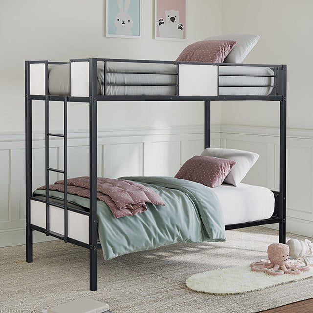 Molton Twin/Twin Metal Bunkbed - Imperial Furniture (Las Vegas, NV) - Multi Location