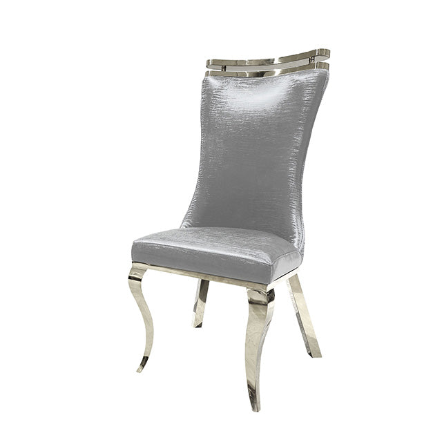 Palazzo Silver Chair (2/CTN) - Imperial Furniture (Las Vegas, NV) - Multi Location