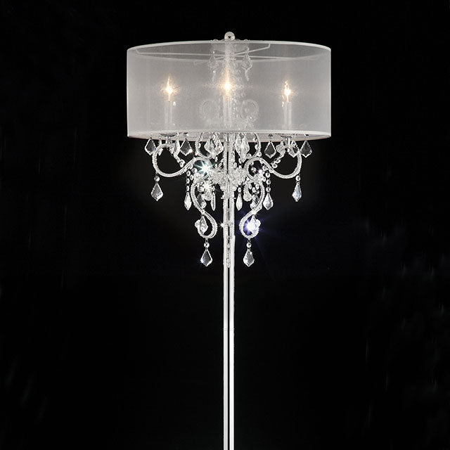 Rigel Silver 63"H Floor Lamp - Imperial Furniture (Las Vegas, NV) - Multi Location