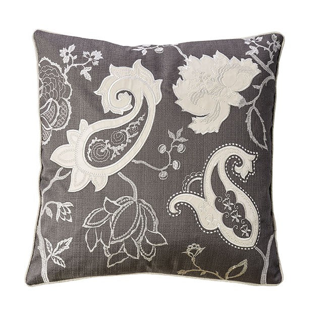Nana Gun Metal 20" X 20" Pillow, Gunmetal (2/CTN) - Imperial Furniture (Las Vegas, NV) - Multi Location