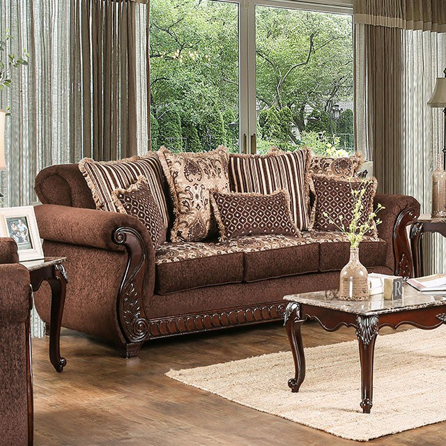 Tabitha Sofa Brown - Imperial Furniture (Las Vegas, NV) - Multi Location