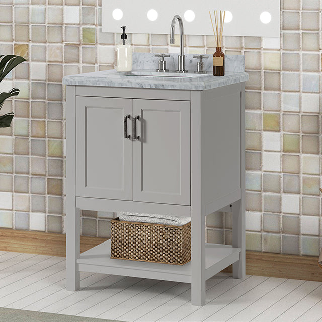 Reston Vanity with Top/ Sink - Imperial Furniture (Las Vegas, NV) - Multi Location