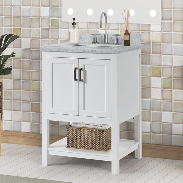 Reston Vanity with Top/ Sink - Imperial Furniture (Las Vegas, NV) - Multi Location