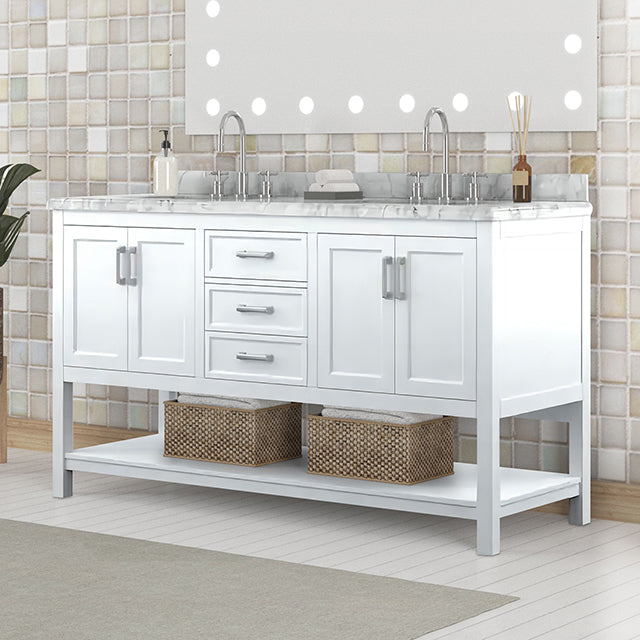 Reston Vanity with Top/ Sink - Imperial Furniture (Las Vegas, NV) - Multi Location