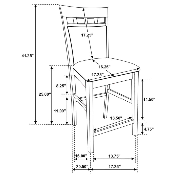 Gabriel Counter Height Dining Sets - Imperial Furniture (Las Vegas, NV) - Multi Location