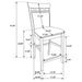 Gabriel Counter Height Dining Sets - Imperial Furniture (Las Vegas, NV) - Multi Location