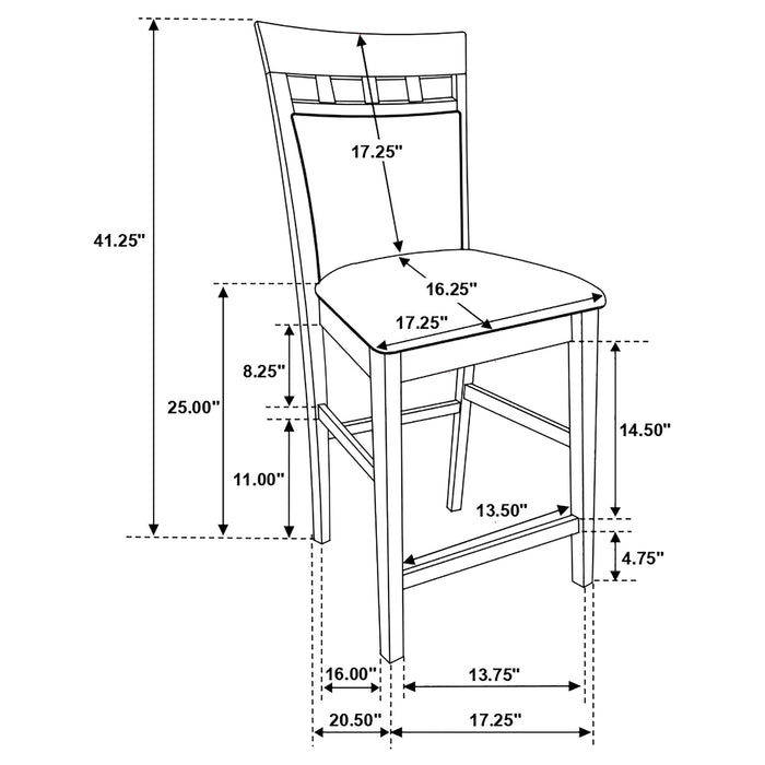 Gabriel Counter Height Dining Sets - Imperial Furniture (Las Vegas, NV) - Multi Location