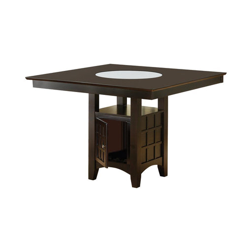 Gabriel Square Counter Height Dining Table Cappuccino - Imperial Furniture (Las Vegas, NV) - Multi Location
