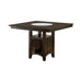 Gabriel Square Counter Height Dining Table Cappuccino - Imperial Furniture (Las Vegas, NV) - Multi Location
