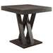Freda Square Counter Height Table Cappuccino - Imperial Furniture (Las Vegas, NV) - Multi Location
