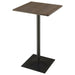 Cavalier 3-piece Square Bar Table Set Dark Elm and Black - Imperial Furniture (Las Vegas, NV) - Multi Location