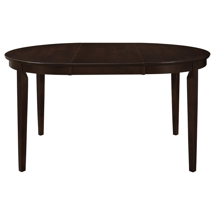 Gabriel 5-piece Extension Leaf Dining Table Set Cappuccino - Imperial Furniture (Las Vegas, NV) - Multi Location