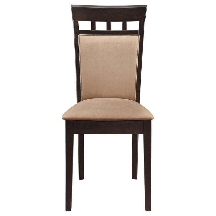 Gabriel 5-piece Extension Leaf Dining Table Set Cappuccino - Imperial Furniture (Las Vegas, NV) - Multi Location