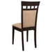 Gabriel 5-piece Extension Leaf Dining Table Set Cappuccino - Imperial Furniture (Las Vegas, NV) - Multi Location
