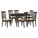 Gabriel 7 Pc Dining Set - Imperial Furniture (Las Vegas, NV) - Multi Location
