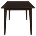 Gabriel 5-piece Rectangular 59-inch Closed Back Dining Set Cappuccino - Imperial Furniture (Las Vegas, NV) - Multi Location