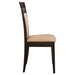 Gabriel 5-piece Rectangular 59-inch Closed Back Dining Set Cappuccino - Imperial Furniture (Las Vegas, NV) - Multi Location